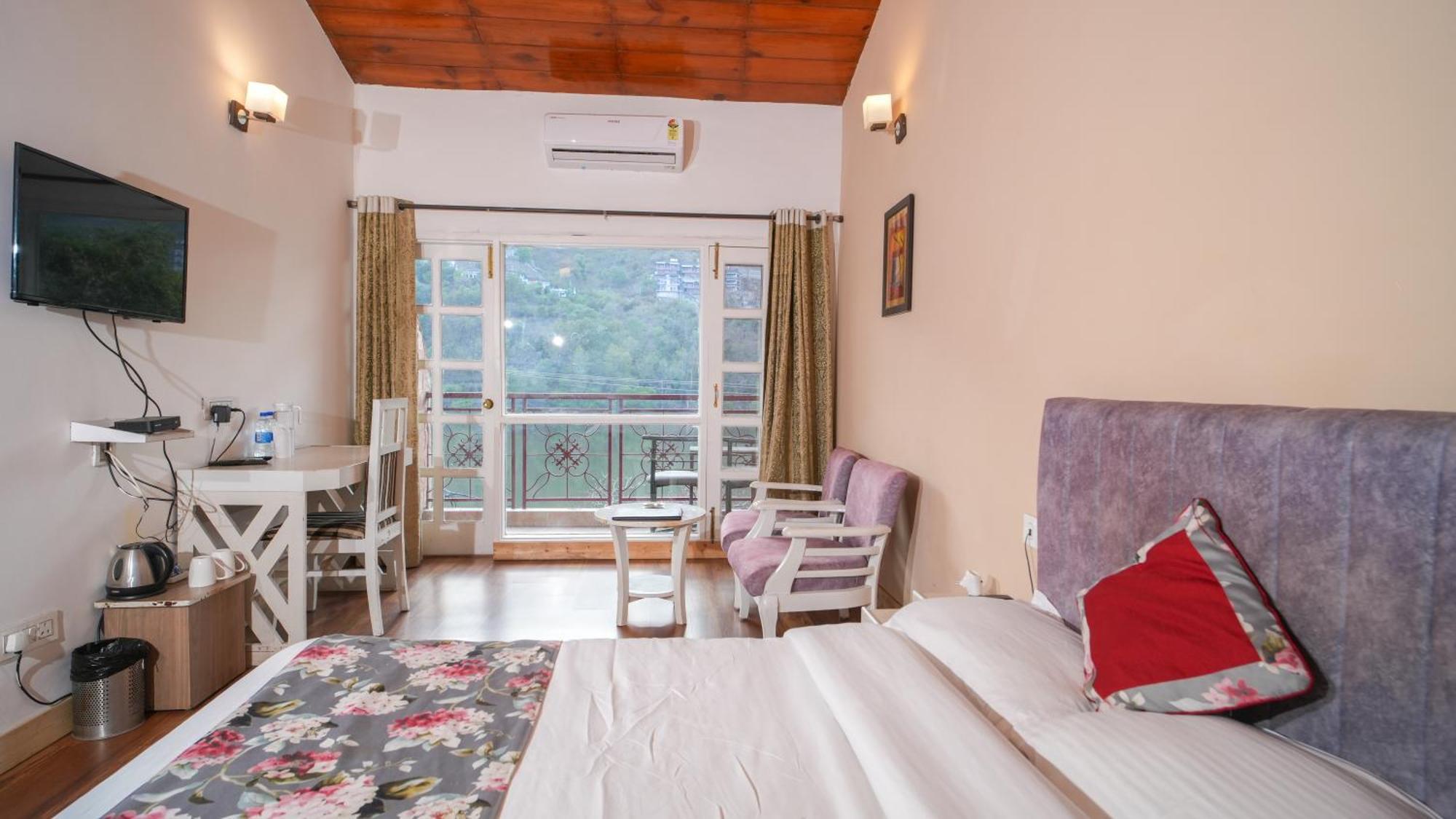 Neelesh Inn- A Luxury Lake View Hotel- 20 Kms From Nainital Bhīm Tāl Zewnętrze zdjęcie